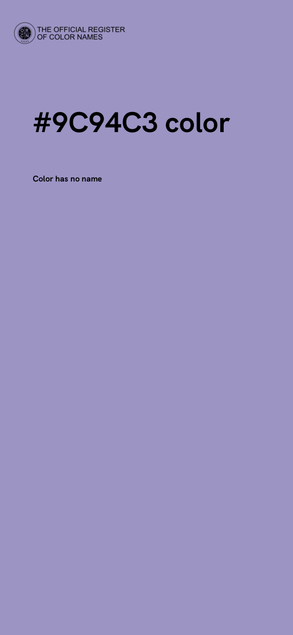 #9C94C3 color image