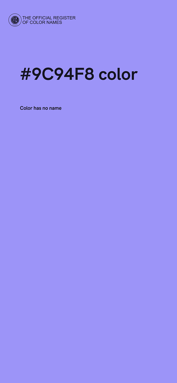 #9C94F8 color image