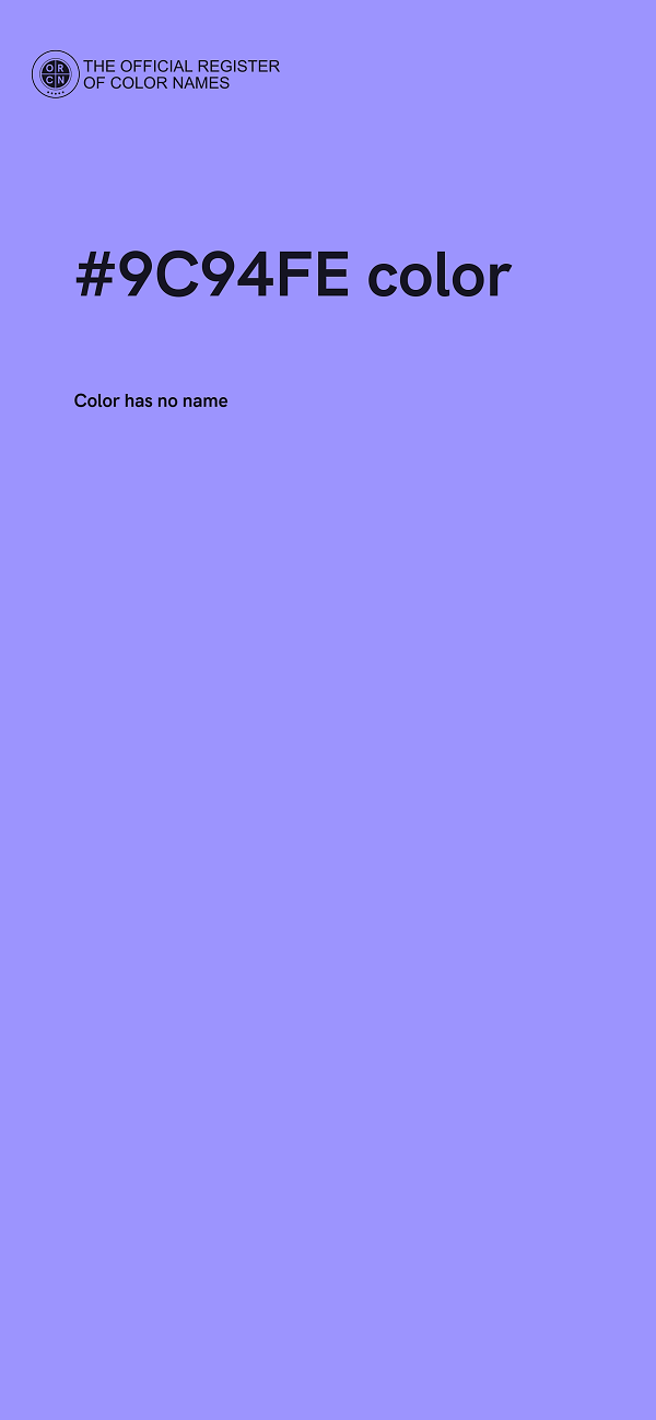 #9C94FE color image