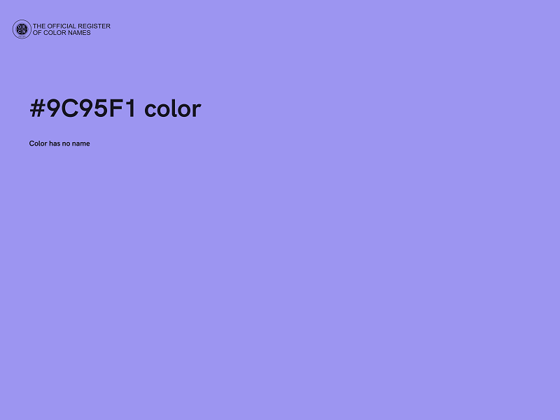 #9C95F1 color image