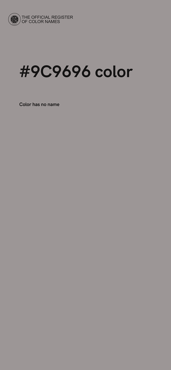 #9C9696 color image