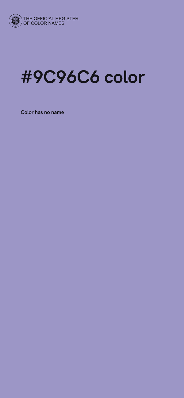 #9C96C6 color image