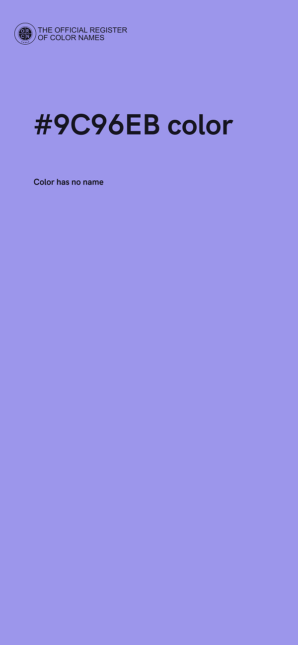 #9C96EB color image