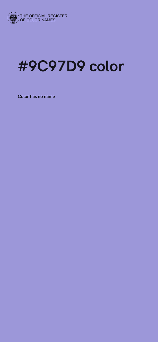 #9C97D9 color image