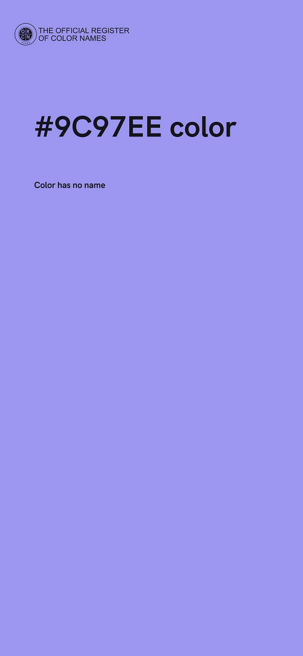 #9C97EE color image