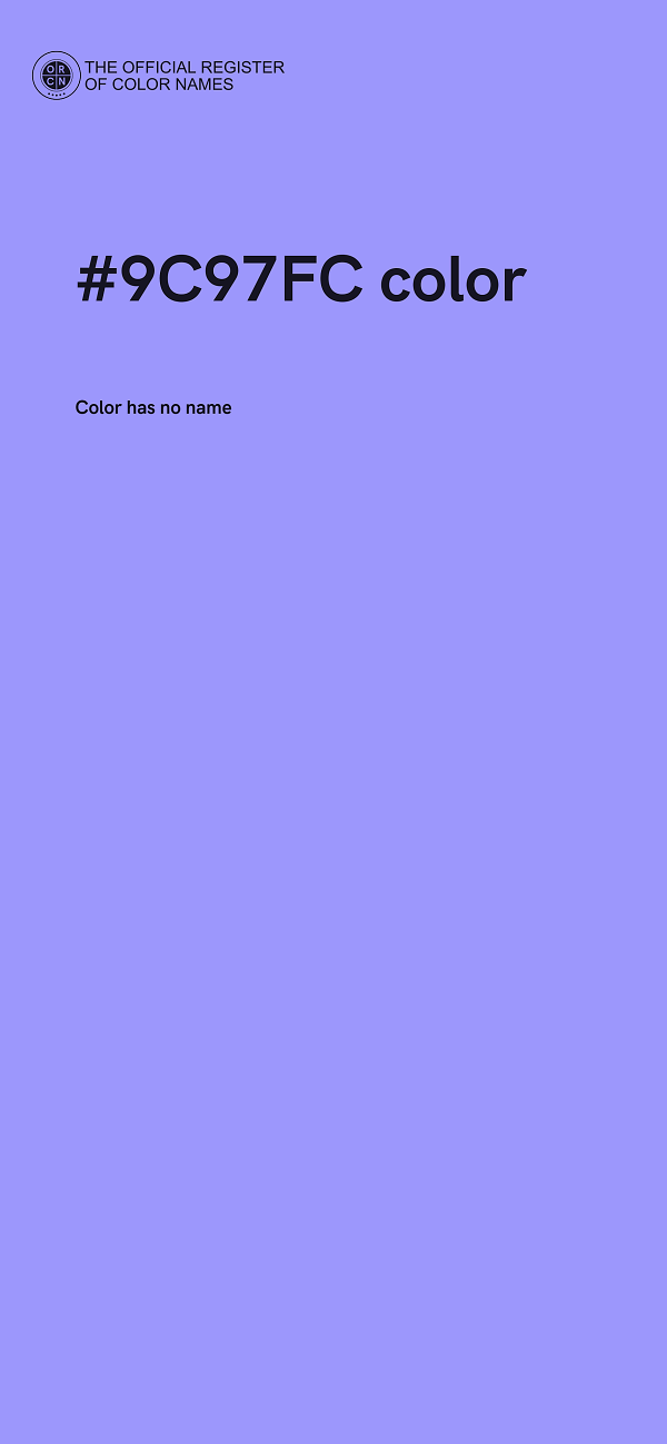 #9C97FC color image