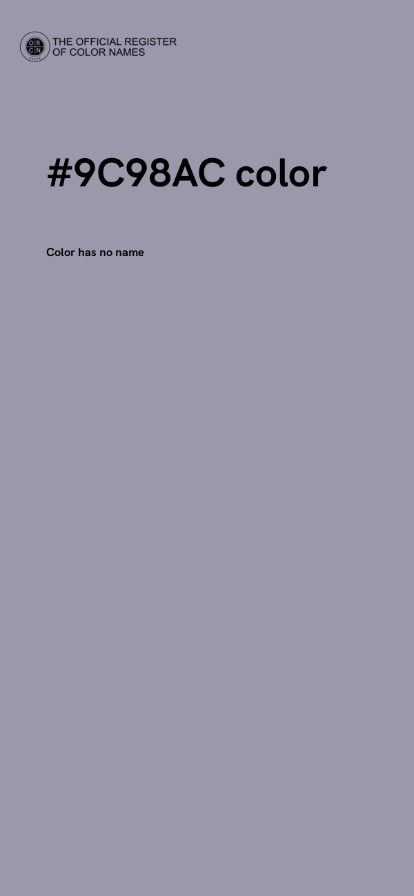 #9C98AC color image