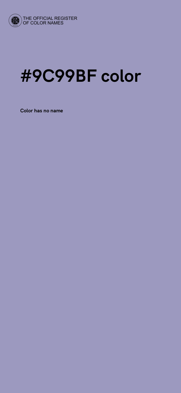 #9C99BF color image