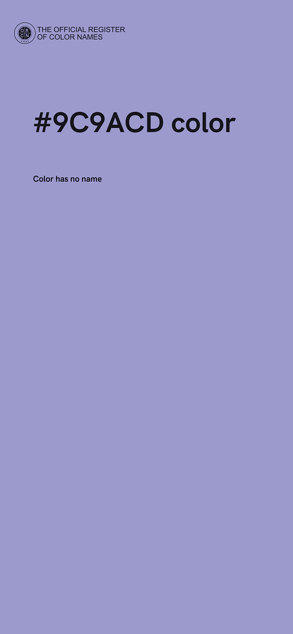 #9C9ACD color image