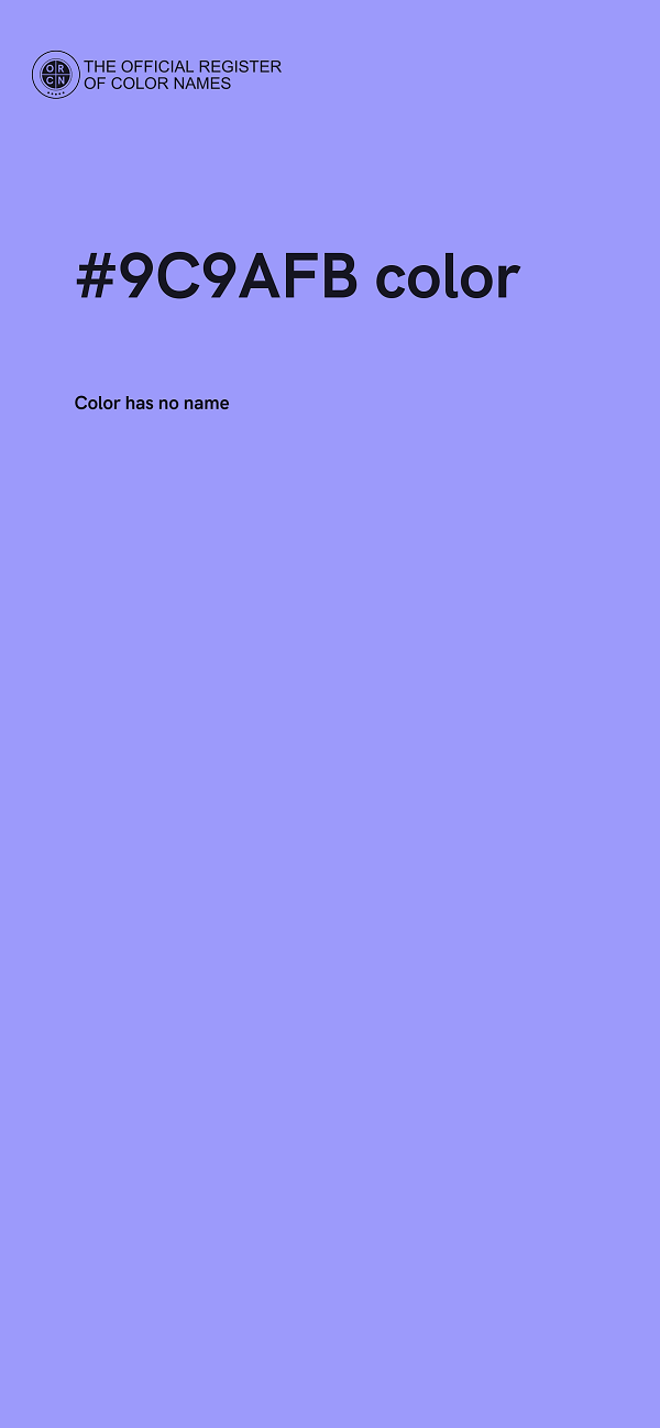 #9C9AFB color image