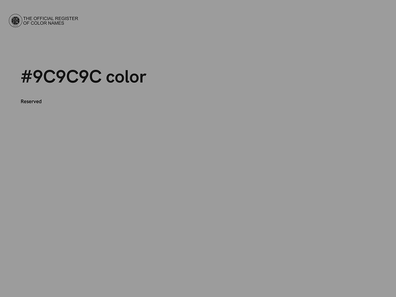 #9C9C9C color image