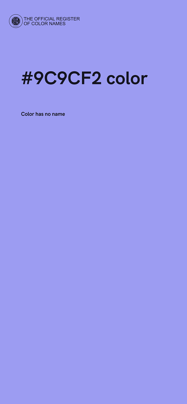 #9C9CF2 color image