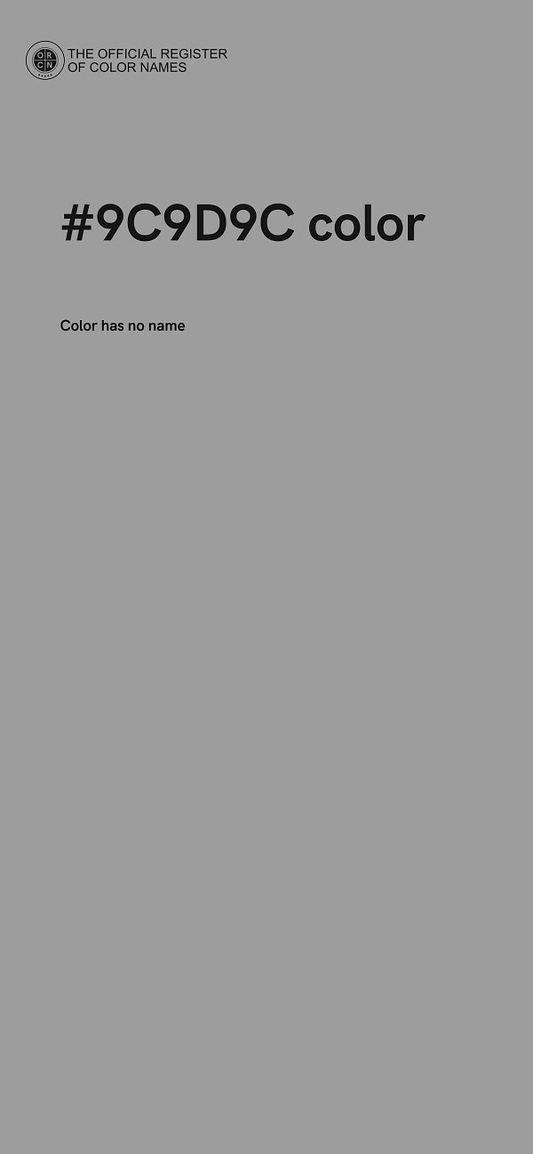 #9C9D9C color image