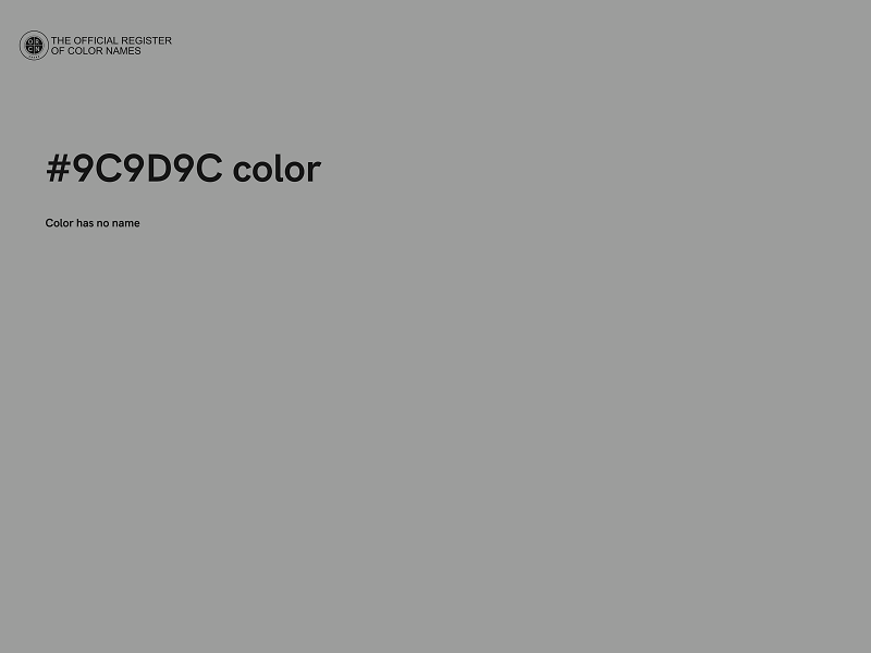#9C9D9C color image