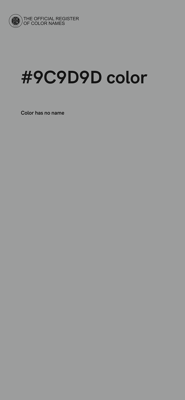 #9C9D9D color image