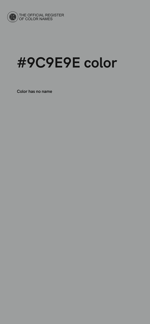 #9C9E9E color image
