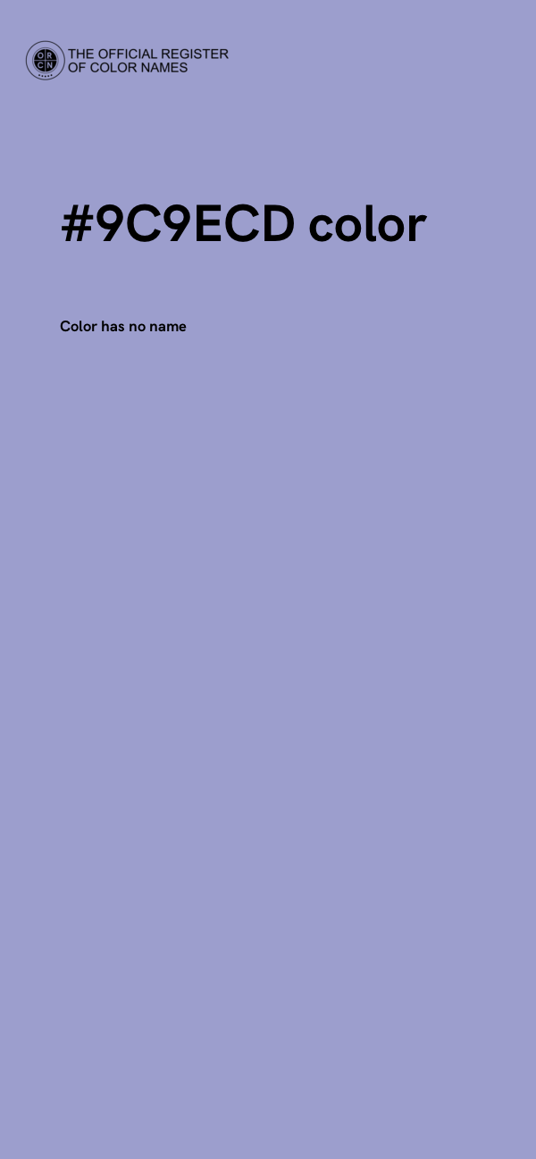 #9C9ECD color image