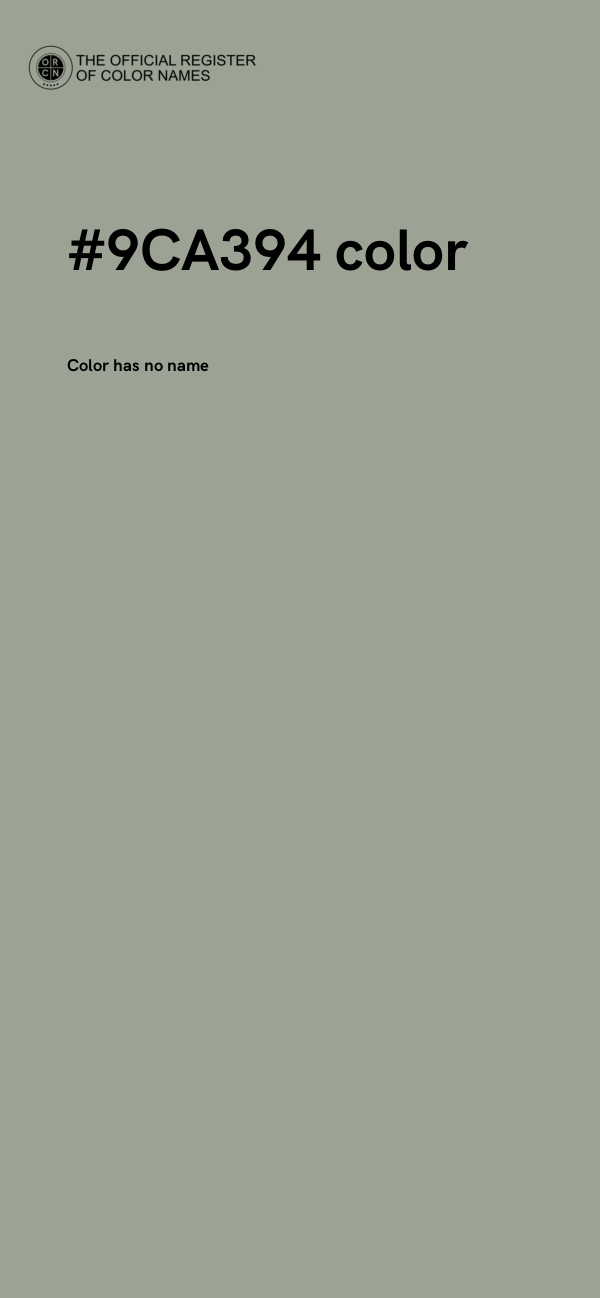 #9CA394 color image