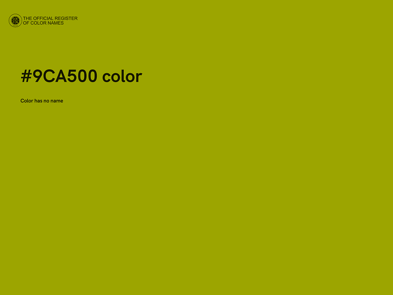 #9CA500 color image