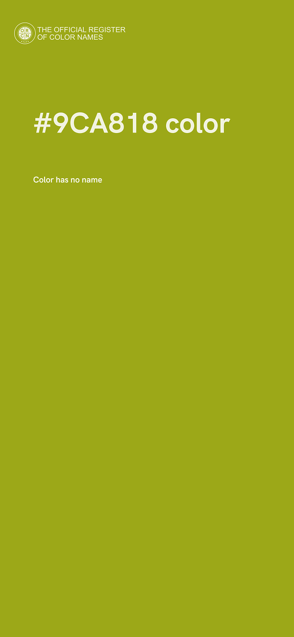 #9CA818 color image