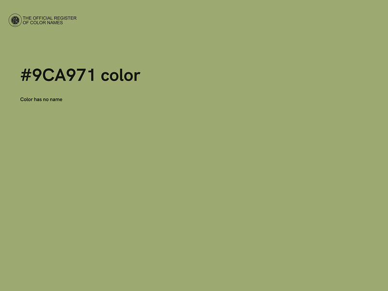 #9CA971 color image