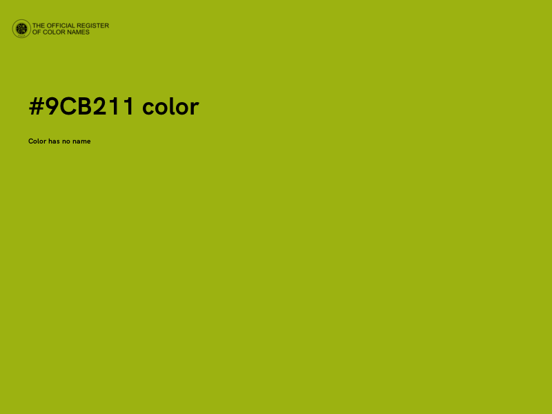 #9CB211 color image