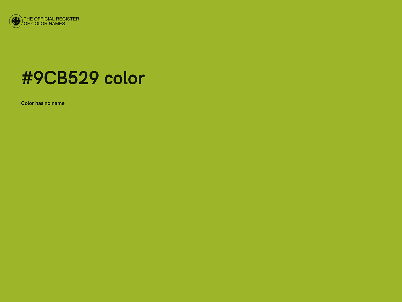 #9CB529 color image