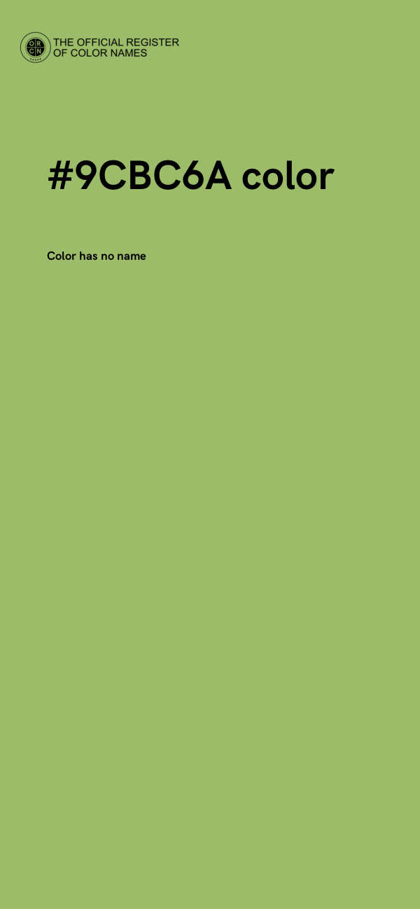 #9CBC6A color image