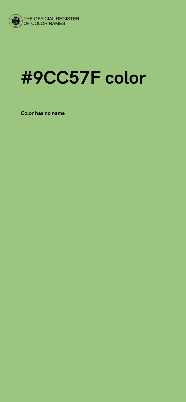 #9CC57F color image