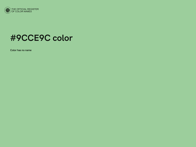 #9CCE9C color image