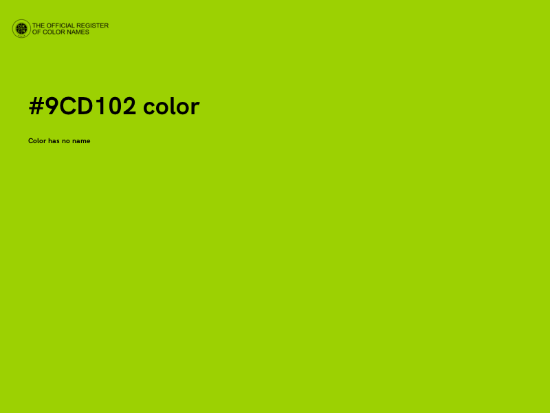 #9CD102 color image