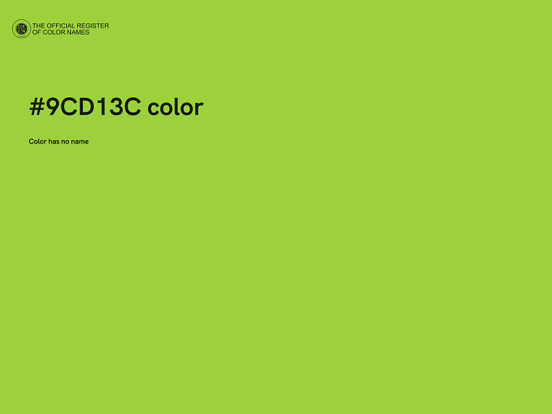 #9CD13C color image