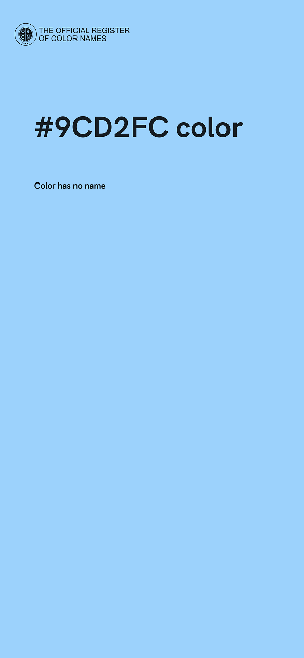 #9CD2FC color image