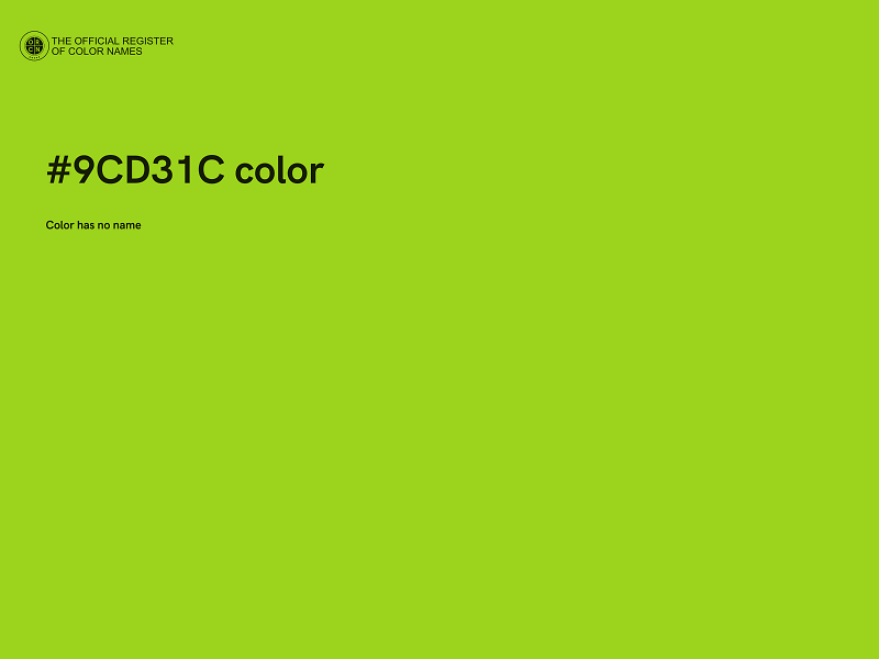 #9CD31C color image