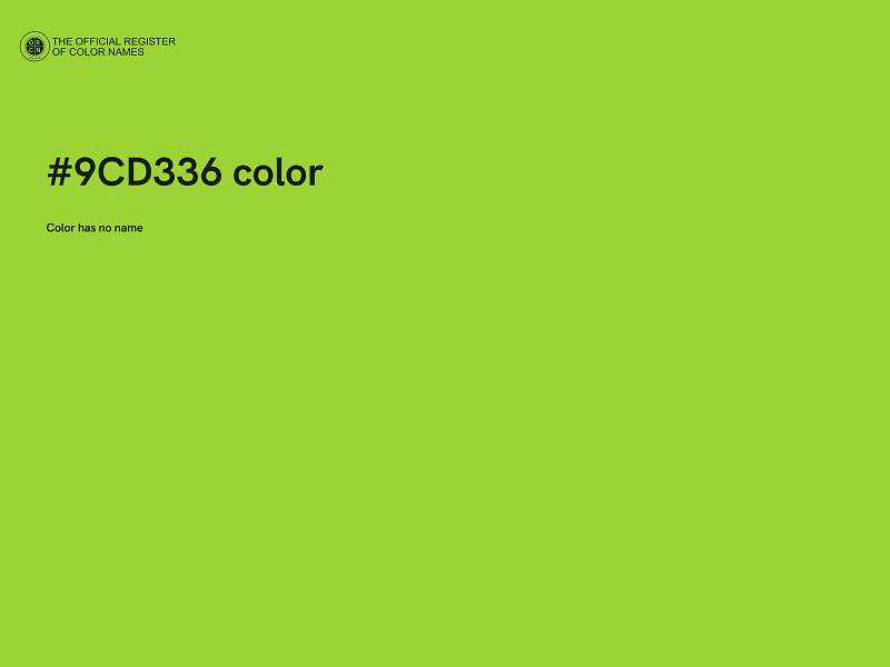 #9CD336 color image