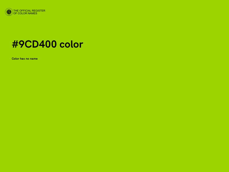 #9CD400 color image