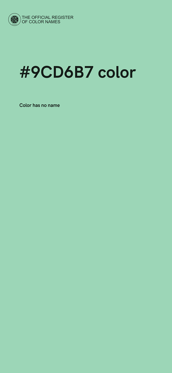 #9CD6B7 color image