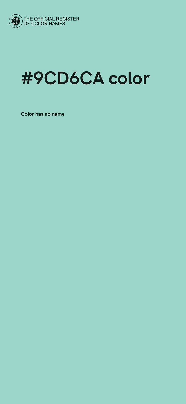 #9CD6CA color image
