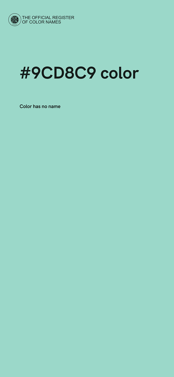 #9CD8C9 color image