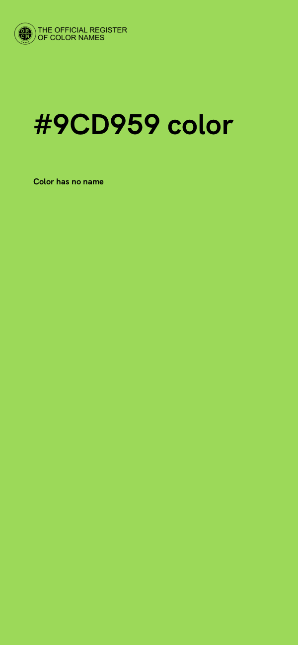 #9CD959 color image