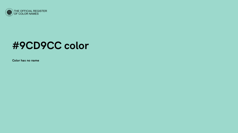 #9CD9CC color image