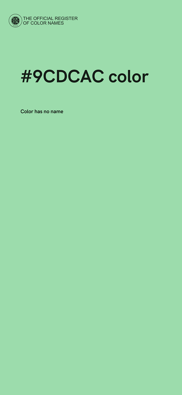 #9CDCAC color image