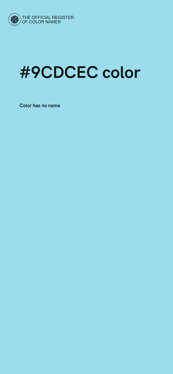 #9CDCEC color image