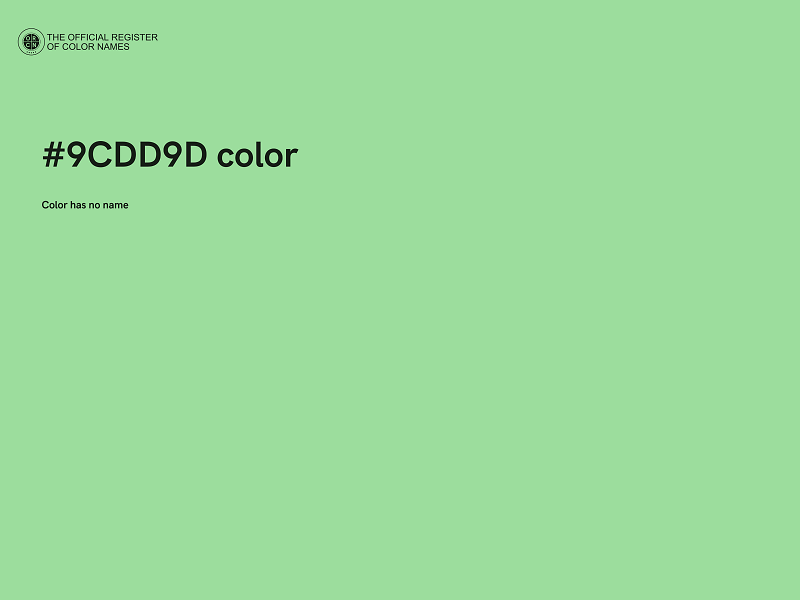 #9CDD9D color image