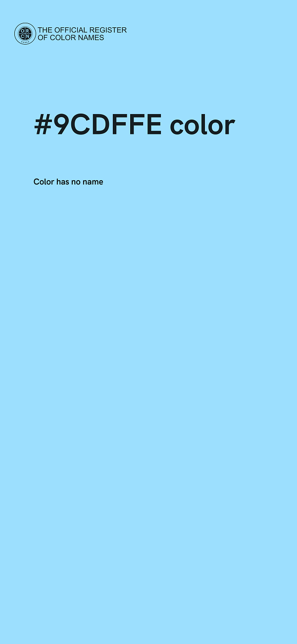 #9CDFFE color image