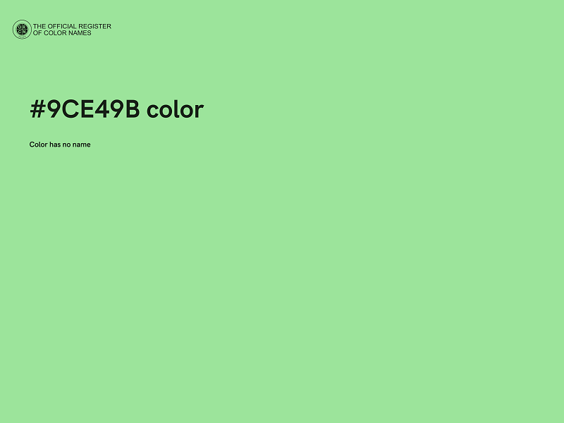 #9CE49B color image