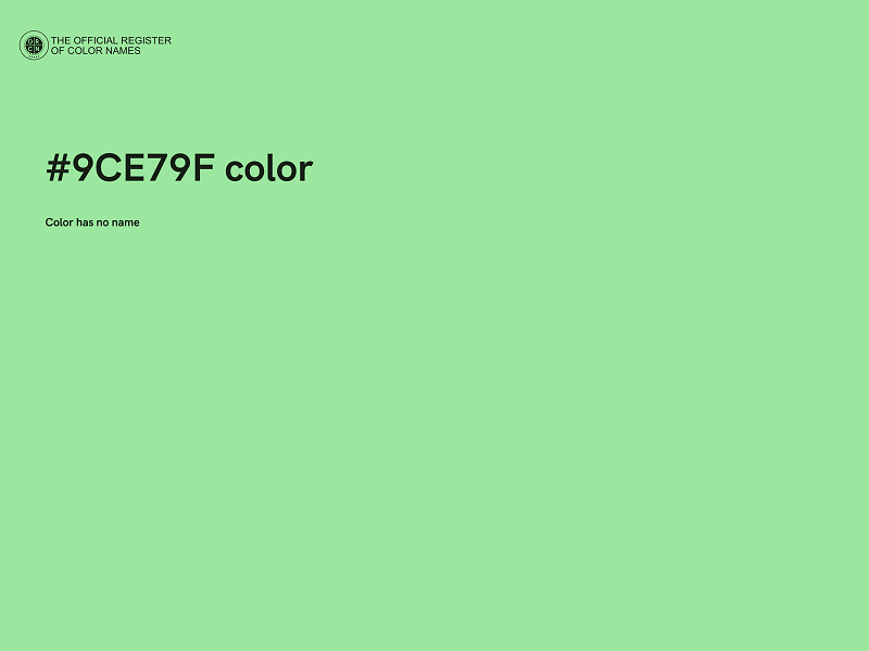 #9CE79F color image