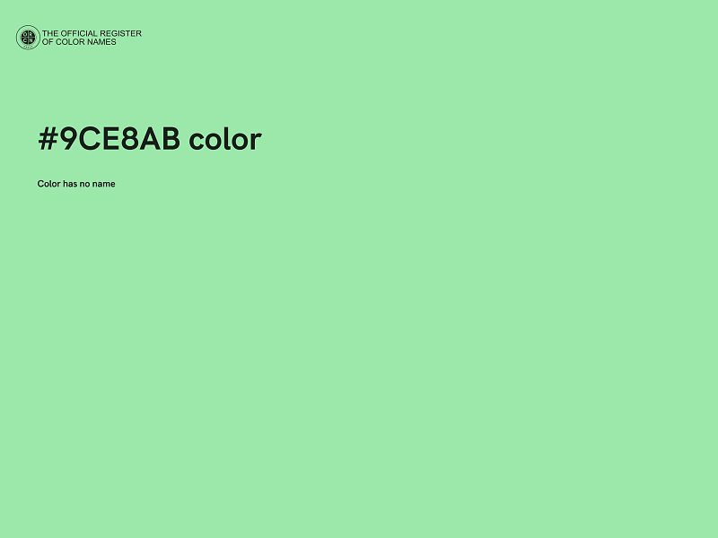 #9CE8AB color image