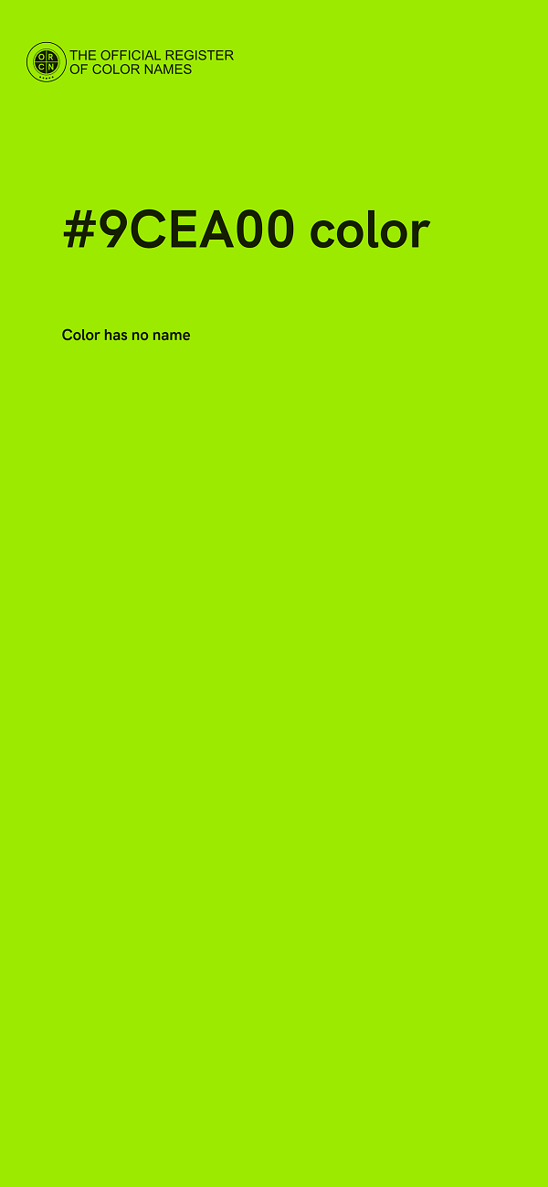 #9CEA00 color image