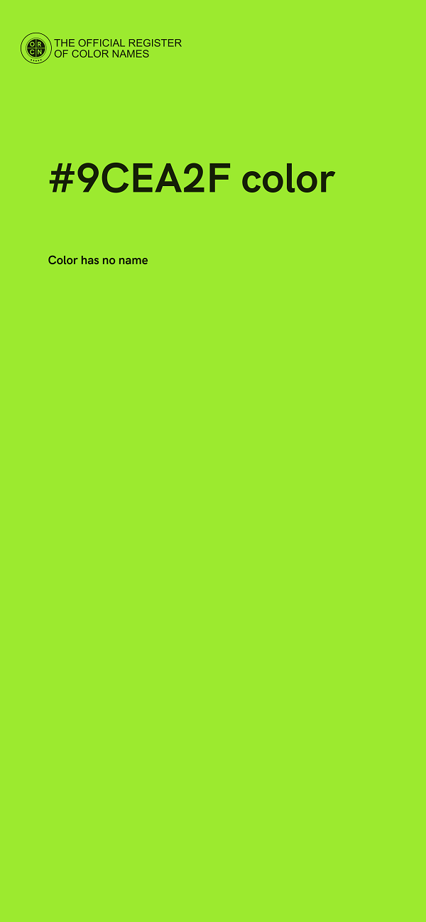 #9CEA2F color image